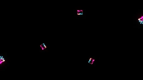 Quick change of abstract patterns of multicolored lines Stock Footage 171109841