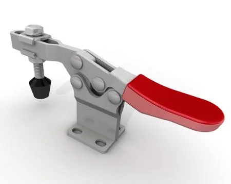 Quick clamp Stock Illustration