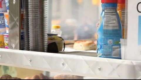 Quick Coffee Break Stock Footage 8679232