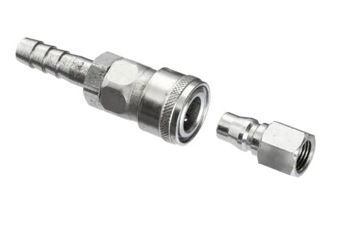 Quick coupler set Stock Photos