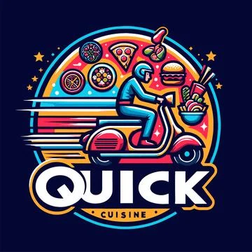 QUICK CUISINE Stock Illustration
