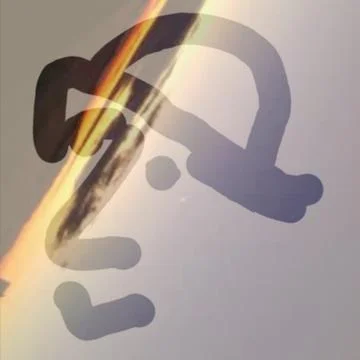 Quick  FingerTipCartoon  in  space Stock Illustration