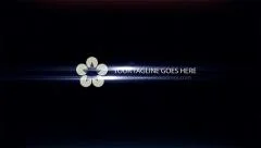 Quick Flared Logo Sting Stock After Effects
