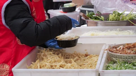 Quick-Fried Tripe, a specialty of Beijing Stock-Footage 265664623