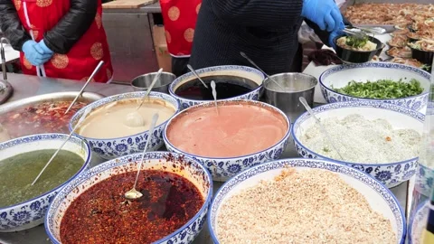 Quick-Fried Tripe, a specialty of Beijing Stock-Footage 265664625