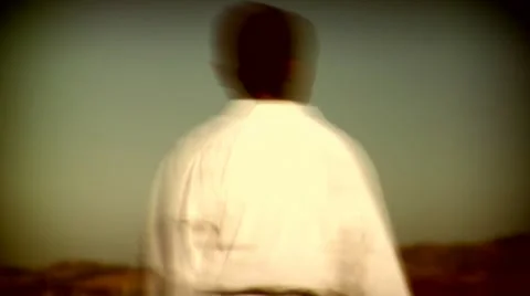 Quick karate man 2 Stock Footage