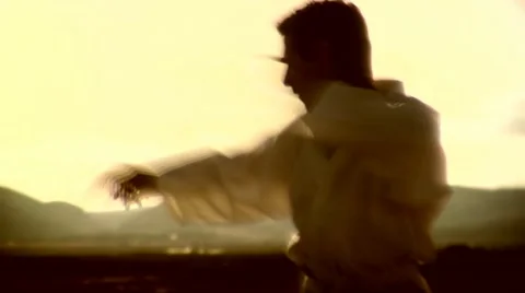 Quick karate man 4 Video stock 909049