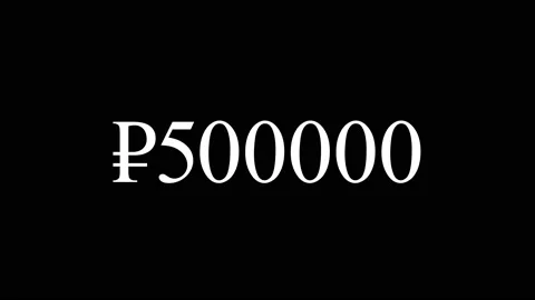 Quick money count, in rubles, five hundred thousand, from zero, black background Stock Footage 169602056