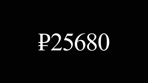 Quick money count, in rubles, one hundred thousand, from zero,black background Stock Footage 169602041
