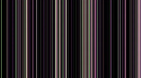 Quick motion of multicolored neon bright lines moving horizontally on the black イラスト素材