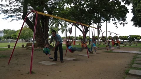 Quick Pan Shot at Padang Kota Lama Stock Footage 48136335