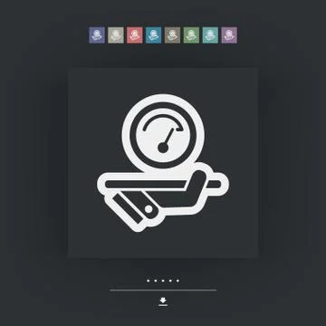 Quick performance Stock Illustration