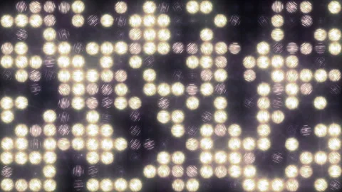 Quick random flash of lights in the wall of light Stock Footage 304169729
