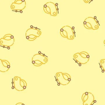 Quick release mechanism vector seamless pattern Stock Illustration