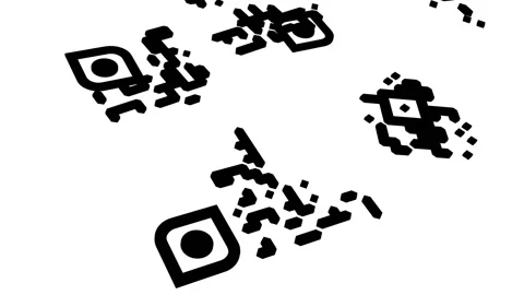 Quick Response code Video stock 158633750