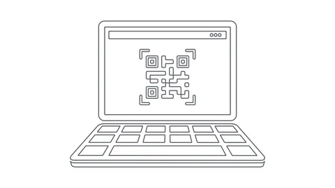 Quick Response Code icon Stock Footage 104508662