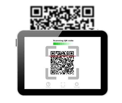 Quick response code イラスト素材