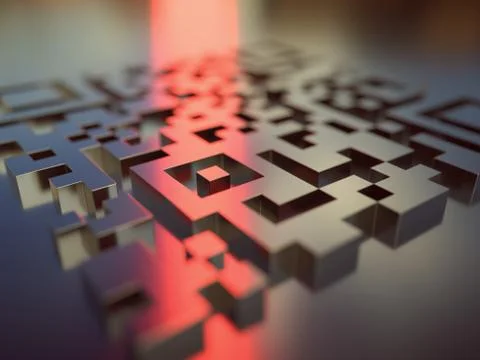 Quick Response Code Stock Illustration