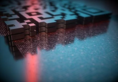 Quick Response Code Stock-Illustration