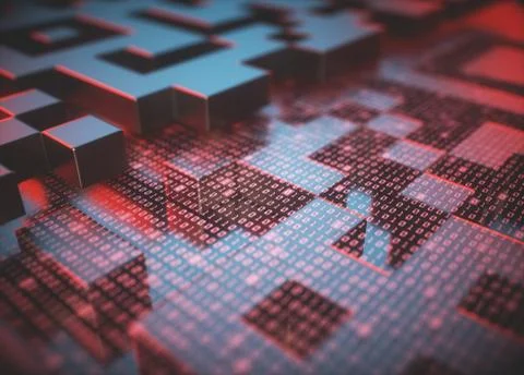 Quick Response Code Stock Illustration