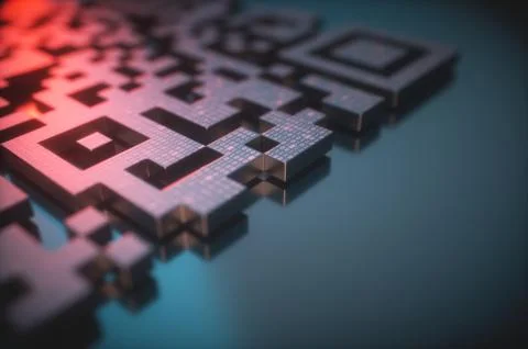 Quick Response Code Stock Illustration