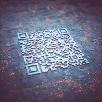 Quick Response Code Stock Illustration