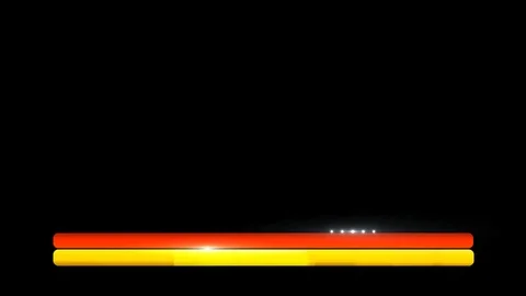 Quick Rounded Lower Third Stock Footage 95875167