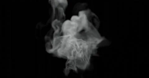 Quick steam or gas smoke for video overlay Stock Footage 228719271