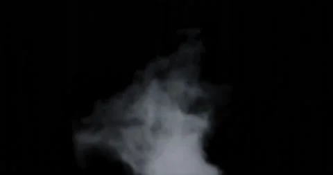 Quick steam or smoke for video overlay Stock Footage 199731292