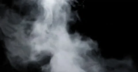 Quick steam or smoke for video overlay Stock Footage 199731323