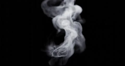 Quick steam or smoke for video overlay Stock Footage 200772144