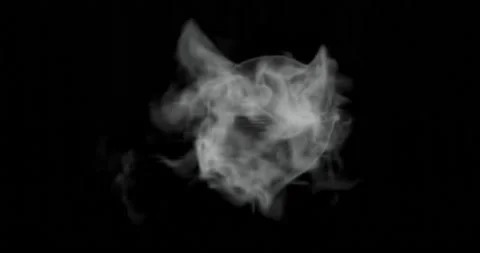 Quick steam or smoke for video overlay Video stock 206388293