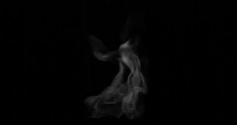 Quick steam or smoke for video overlay Stock Footage 227151218