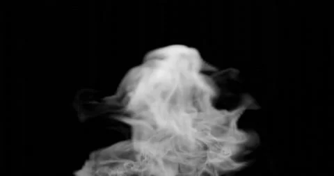 Quick steam or smoke for video overlay Stock Footage 227151223