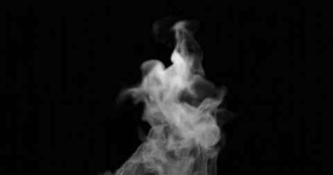 Quick steam or smoke for video overlay Stock Footage 227151236