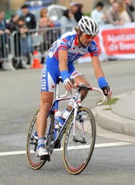 Quick Step's cyclist Dutch Addy Engels Stock Photos