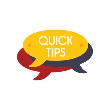 Quick suggestion icon flat vector. Advice idea Stock Illustration