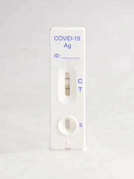 Quick testing for Covid-19 Stock Photos