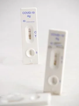 Quick testing for Covid-19 Stock Photos
