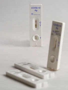 Quick testing for Covid-19 Stock Photos