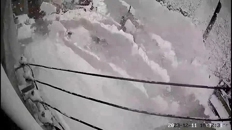 Quick-thinking Chinese father saves daughter from being buried alive under Stock Footage 272941217