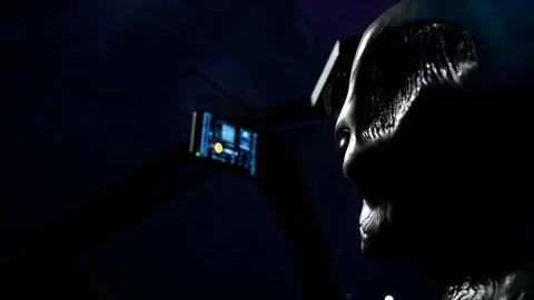 Quick thinking in cockpit ensures mission success Video stock 118010251