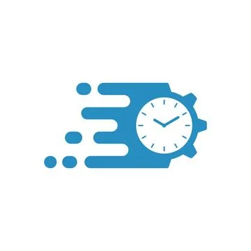 Quick time management Stock Illustration