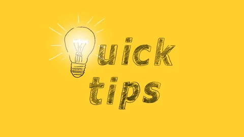 Quick tips badge Stock Footage 209142512