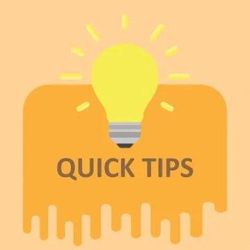 Quick tips badge vector label. Tag blank design set sign. Sticker corporate p 库存插图