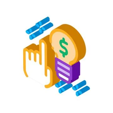 Quick wit decision isometric icon vector illustration Stock Illustration