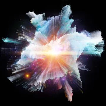 Quickening of Colors Illustrazione stock