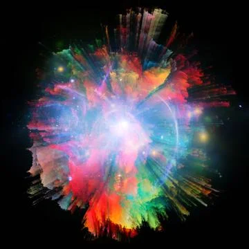 Quickening of Colors 스톡 일러스트