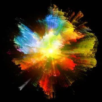Quickening of Colors 스톡 일러스트
