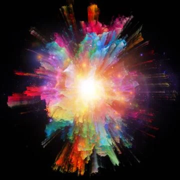 Quickening of Colors Stock-Illustration